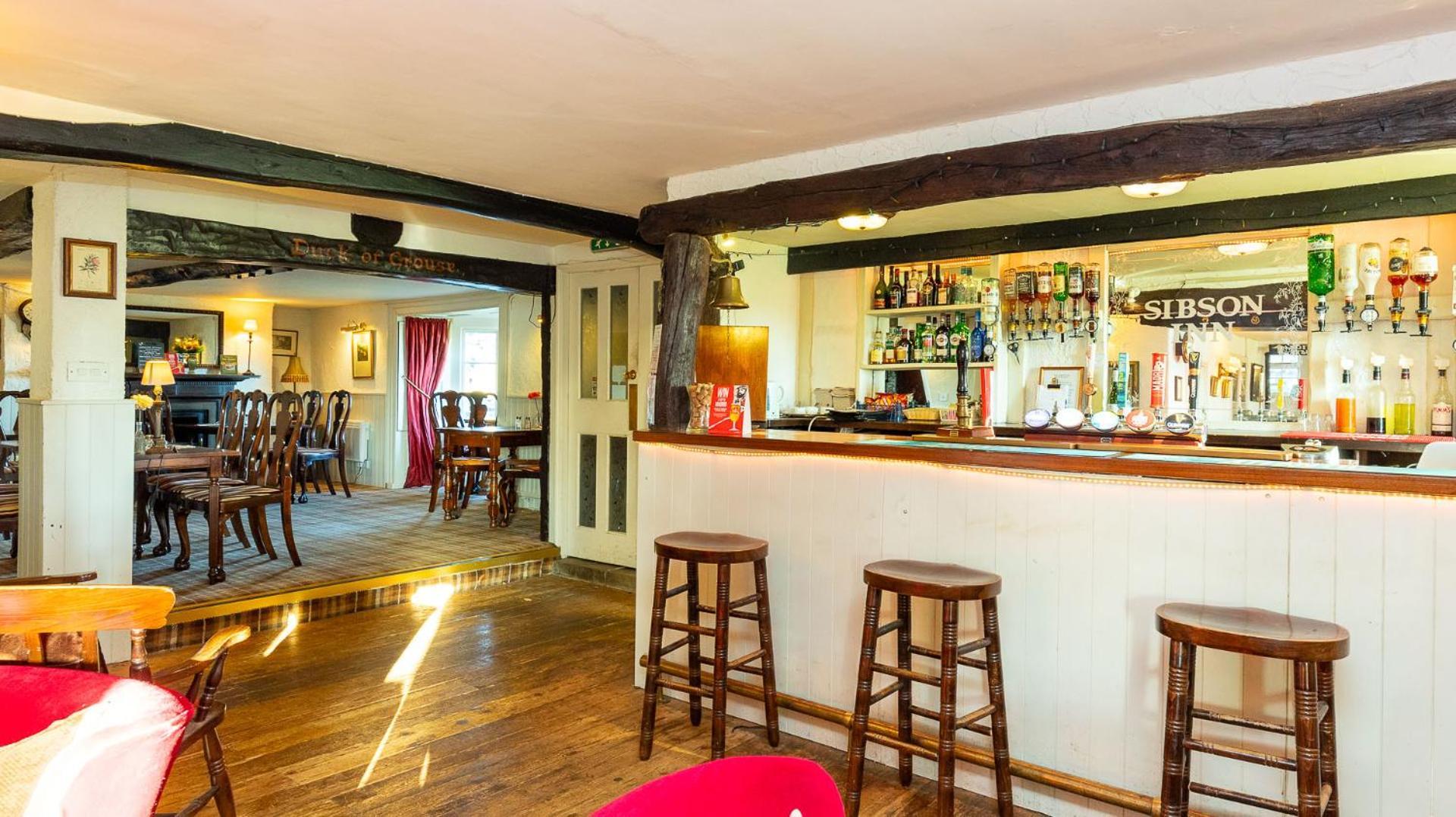 The Sibson Inn Hotel Water Newton Экстерьер фото